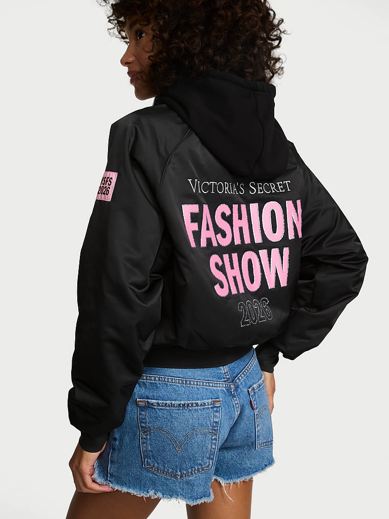 Luxe Satin Bomber Jacket