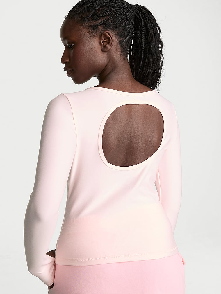 VSX New Essential Long-Sleeve Open-Back Tee
