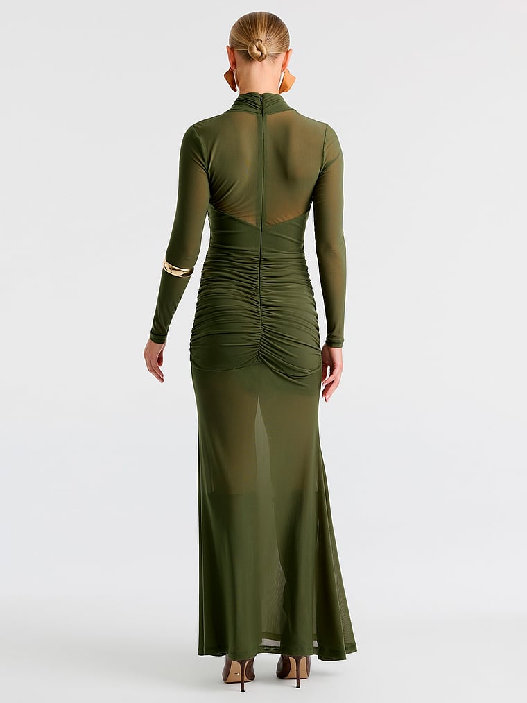 Veria Sport Mesh Maxi Dress