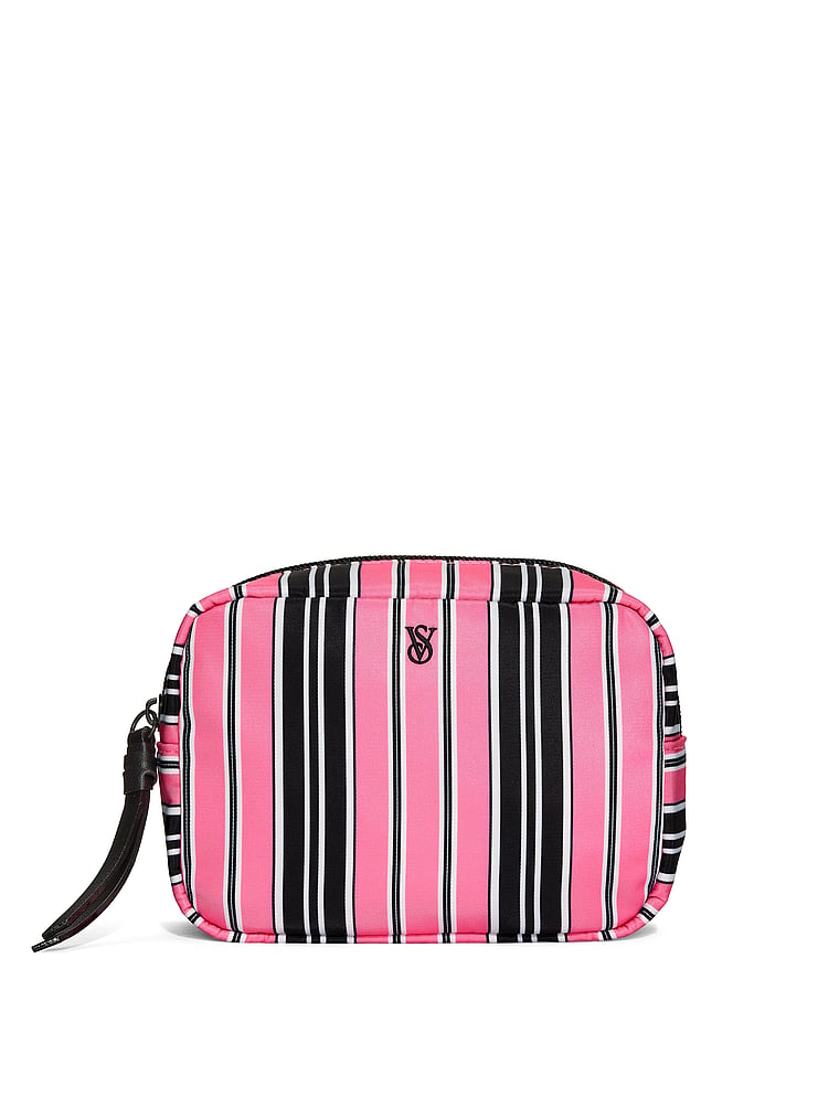 Victoria's Secret, Victoria's Secret Travel Makeup Bag, Print, onModelFront, 1 of 3