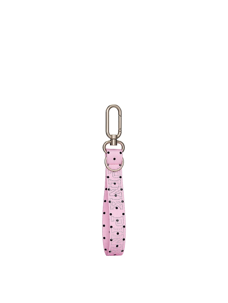 PINK Wristlet Strap Keychain, onModelFront, 1 of 2