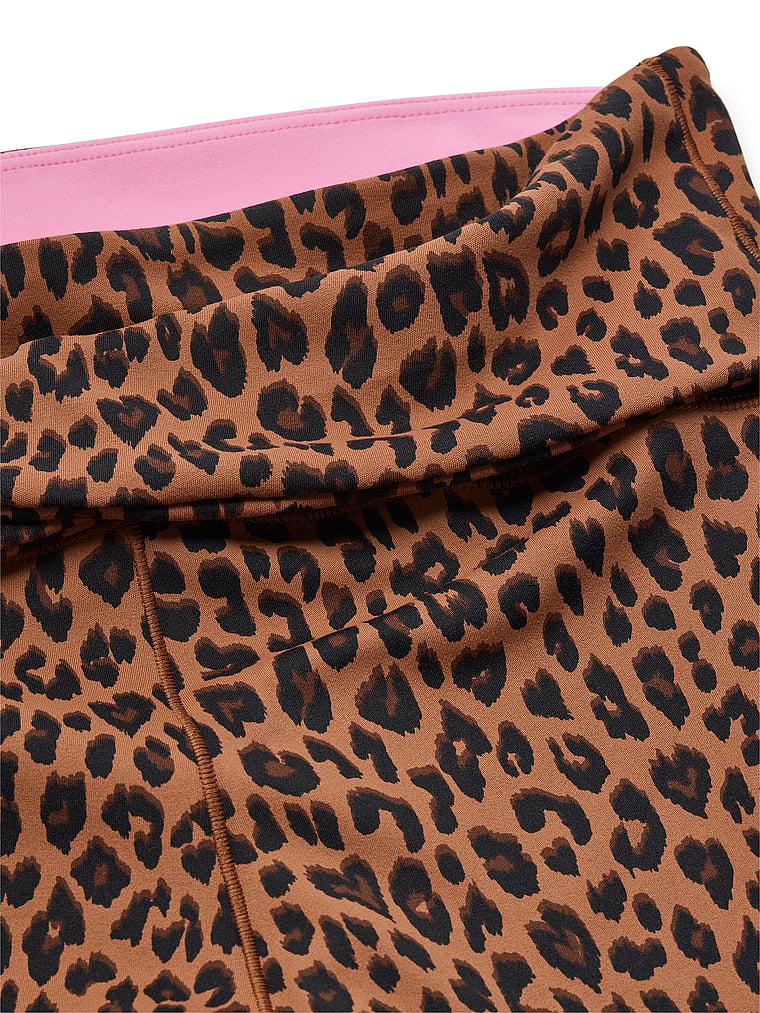 PINK PINK Relay™ Twist-Band Super Flare Leggings, Leopard, detail, 4 of 4