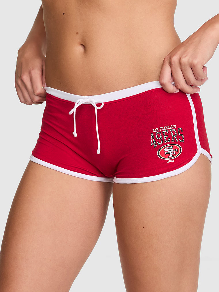 Cotton Dorm Bling Boyshort