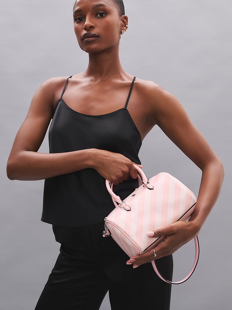 Buy Mini Duffle Crossbody Bag, Heritage Stripe - Order Bags online