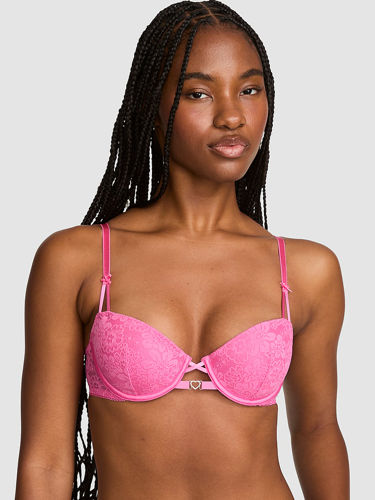 ビビィ bibiy TULIP DRAPED TOP pink Buy PINK Wink™ Push-Up Balconette Bra, Pink Tulip - Order Bras