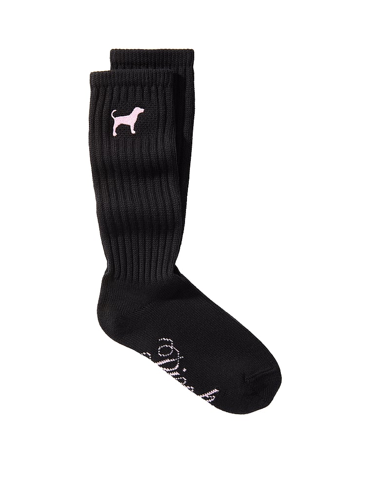 Ribbed Slouch Socks