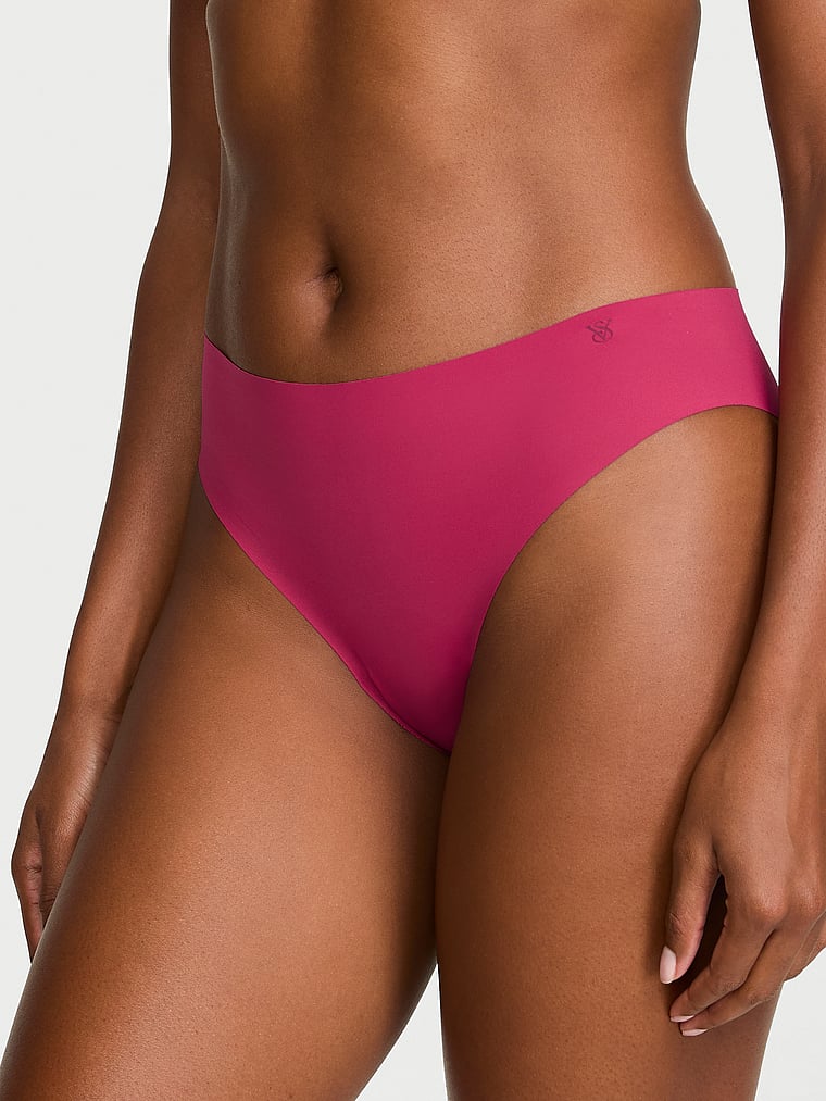 Victoria's Secret, No-Show No-Show Mid-Rise Bikini Panty, onModelFront, 1 of 3