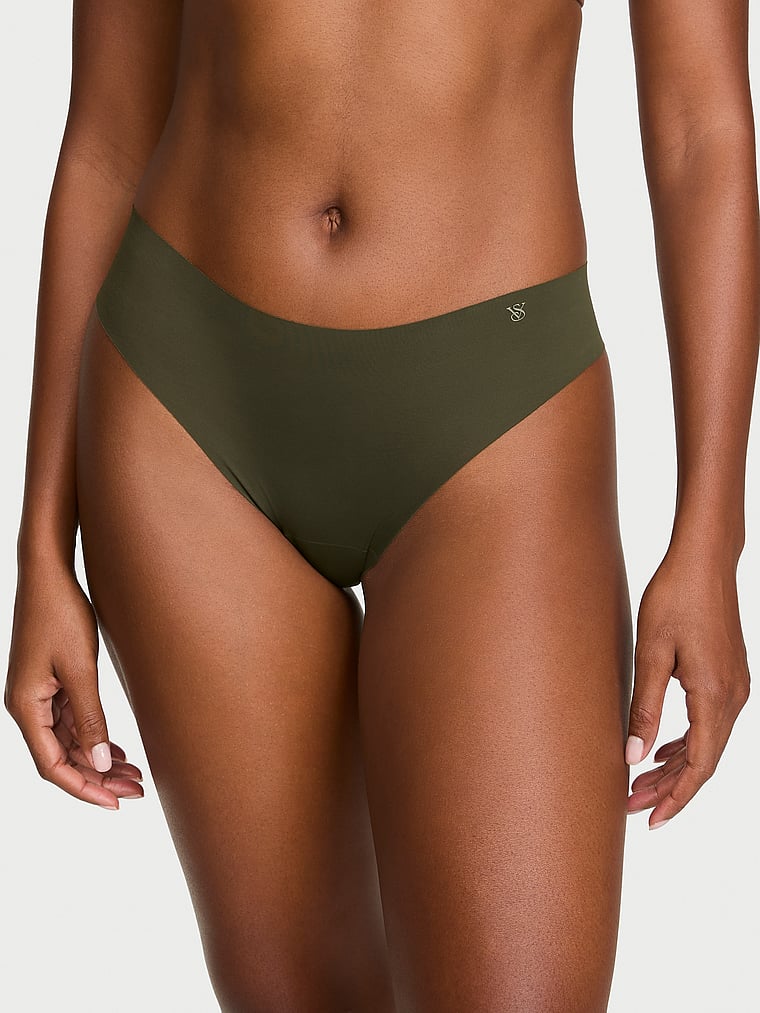 No-Show Mid-Rise Thong Panty