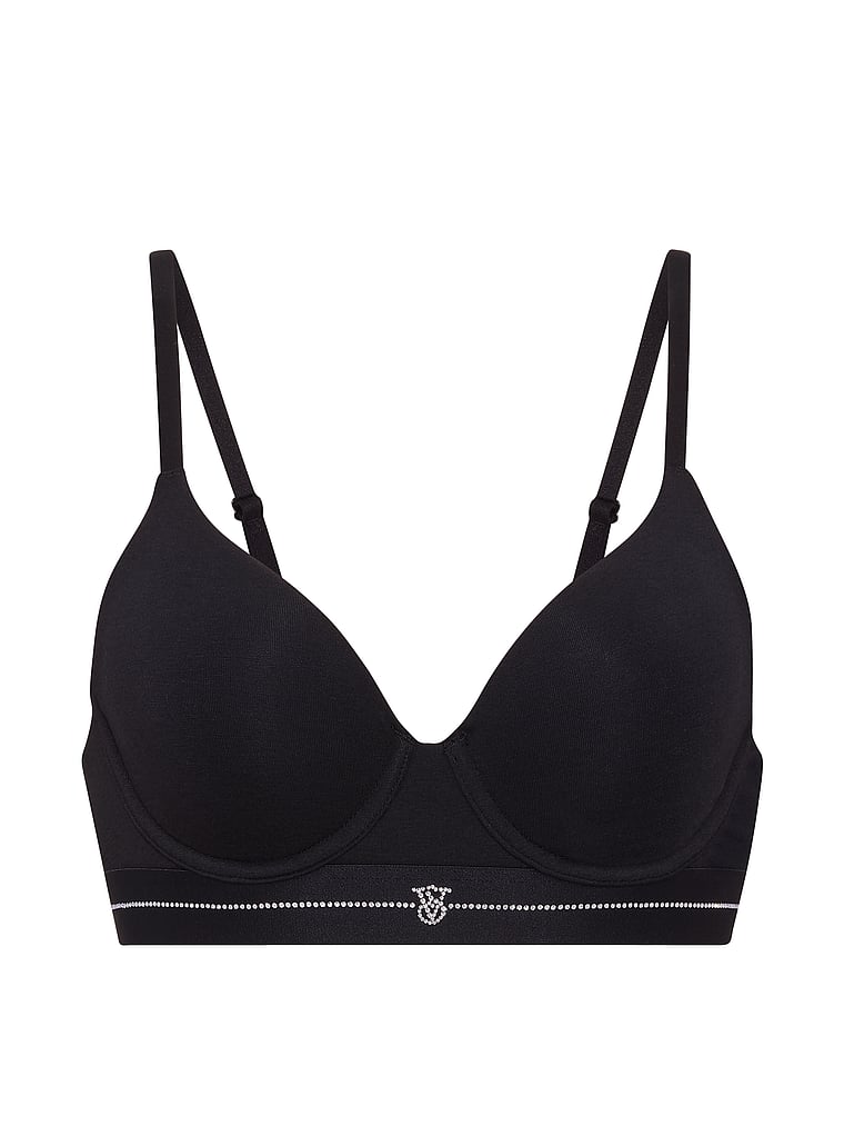 Signature Shine Cotton Lightly Lined Full-Coverage Bra