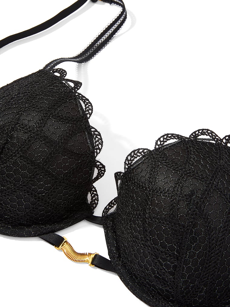 Bombshell Logo Shine Strap Add-2-Cups Push-Up Bra
