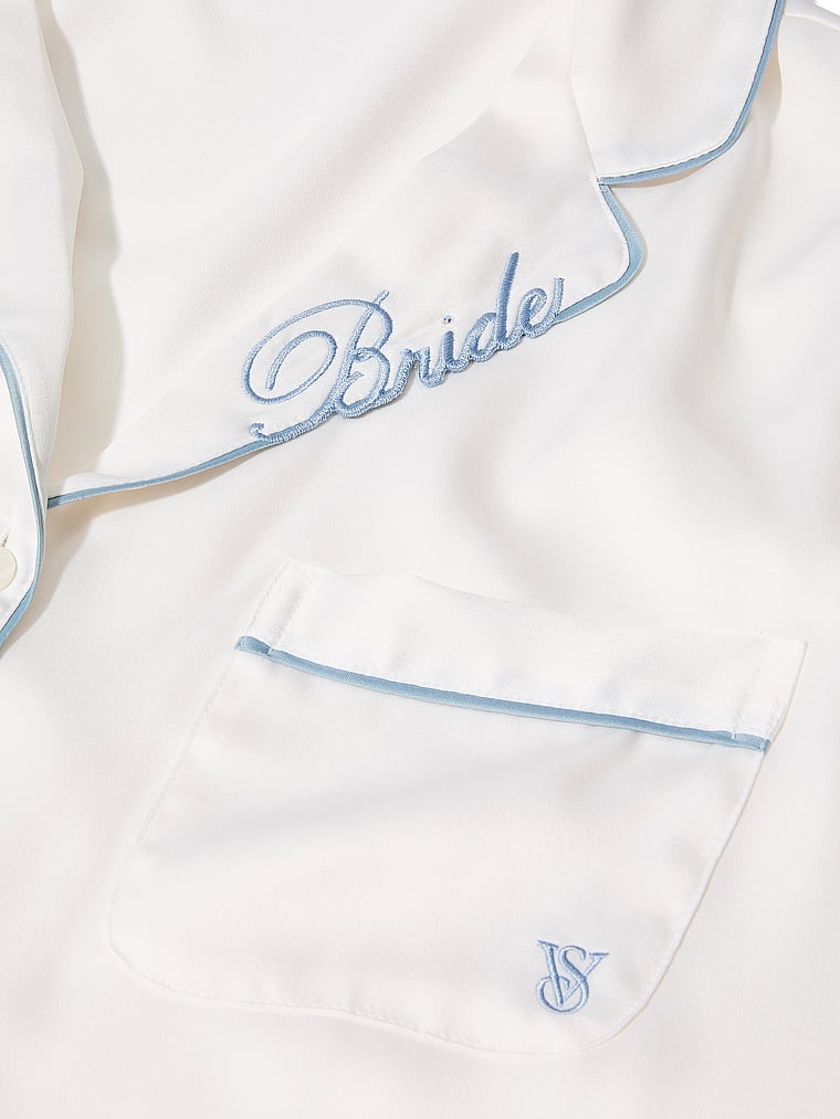 Signature Satin Long Pajama Set