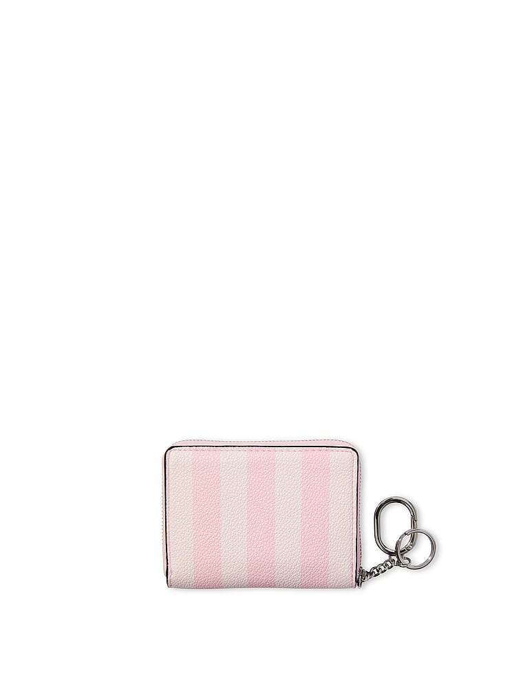 Small Zip Wallet Keychain