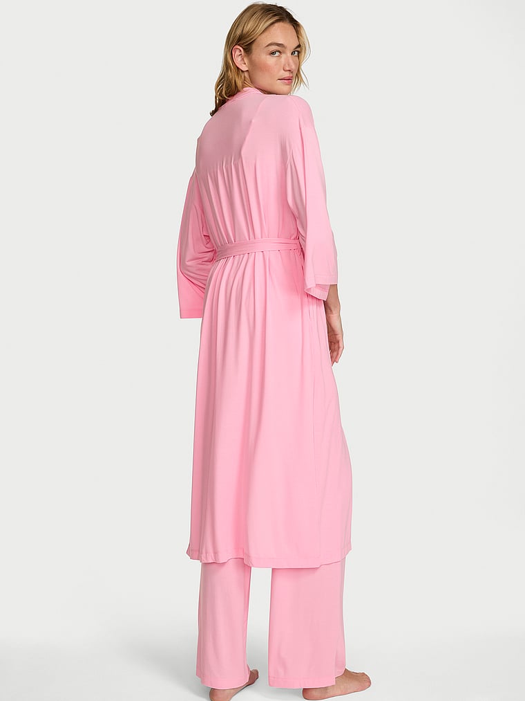 Victoria's Secret, Victoria's Secret SoSoft™ Modal 3-Piece Set, Victoria Pink, onModelBack, 2 of 3