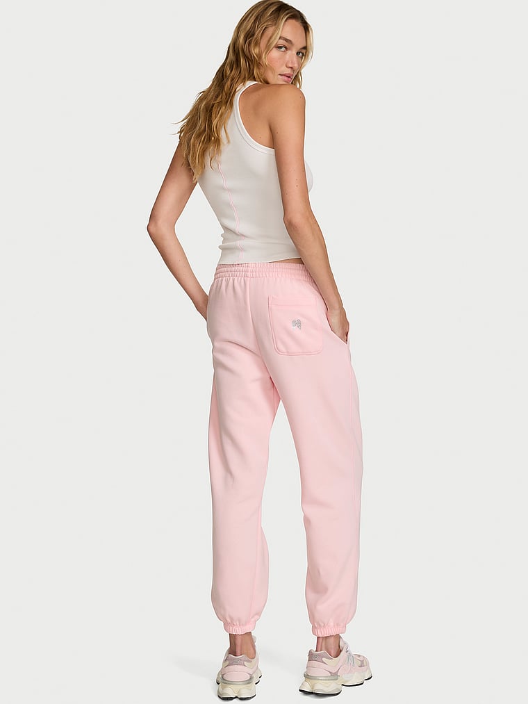Iconic Fleece Shine Drawcord Jogger Sweatpant
