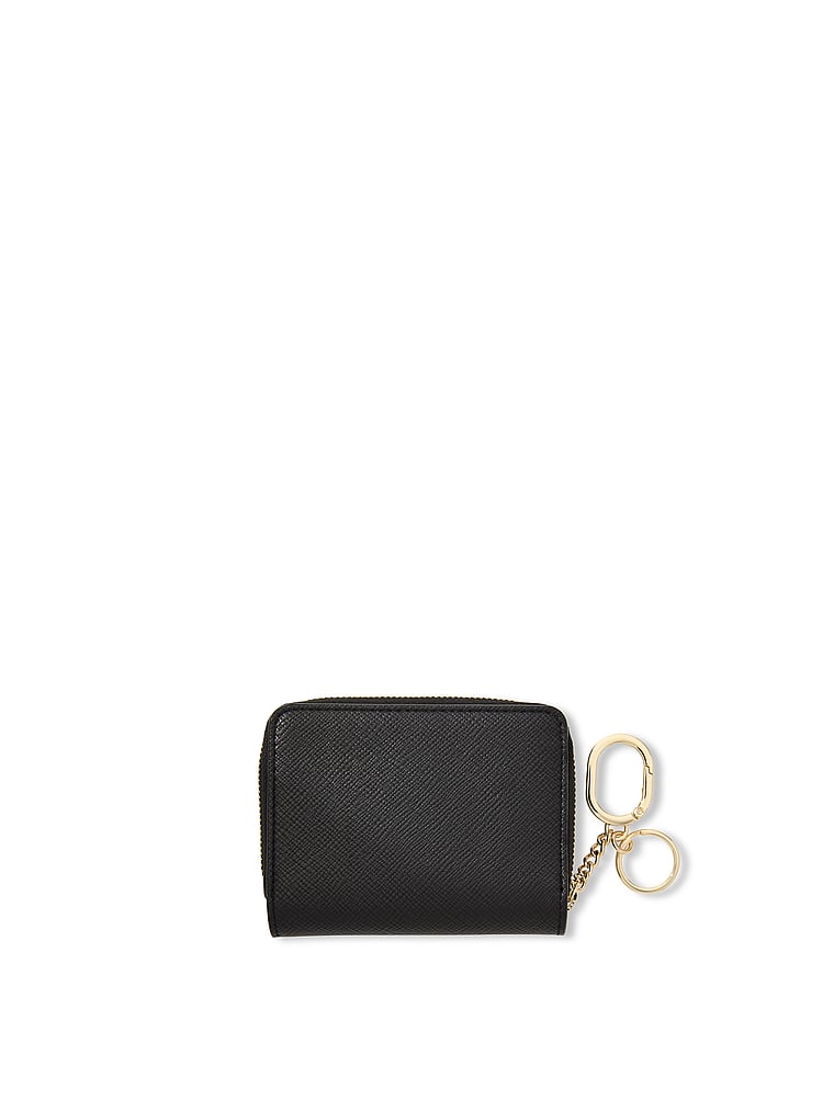 Small Zip Wallet Keychain