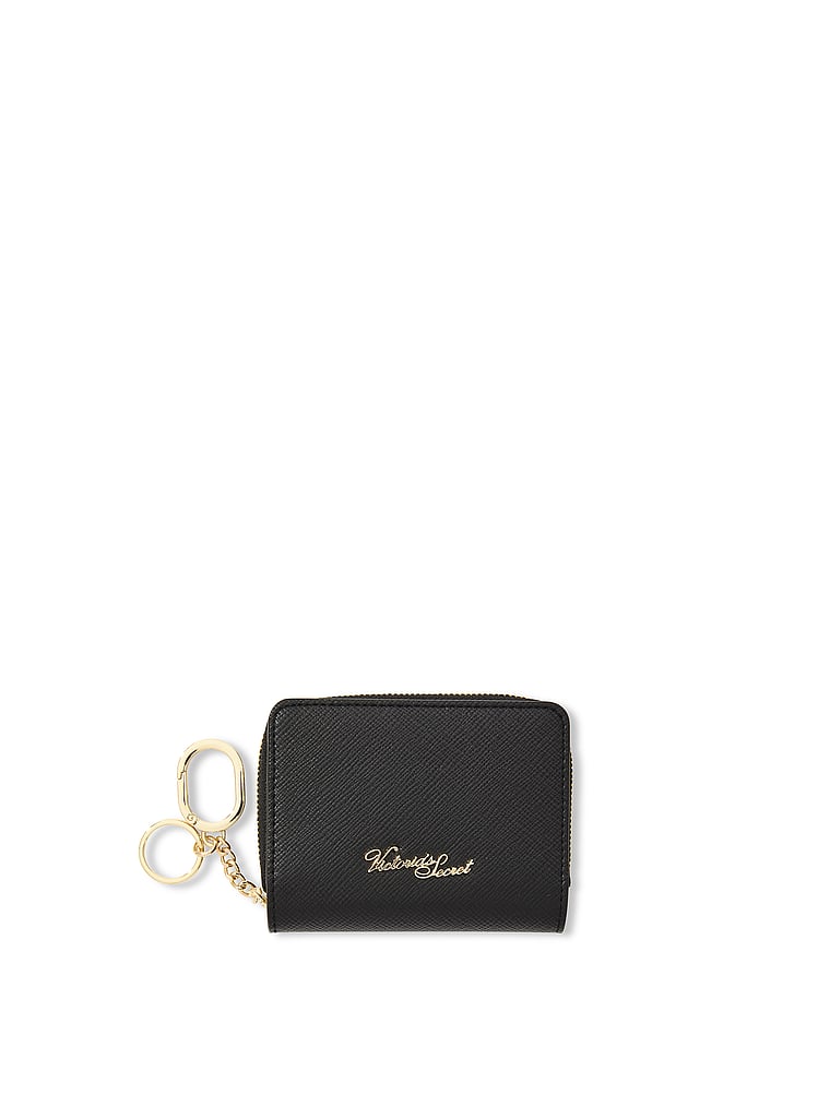 Small Zip Wallet Keychain