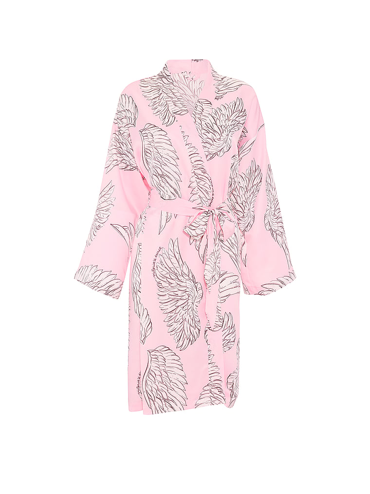 Signature Satin Midi Robe
