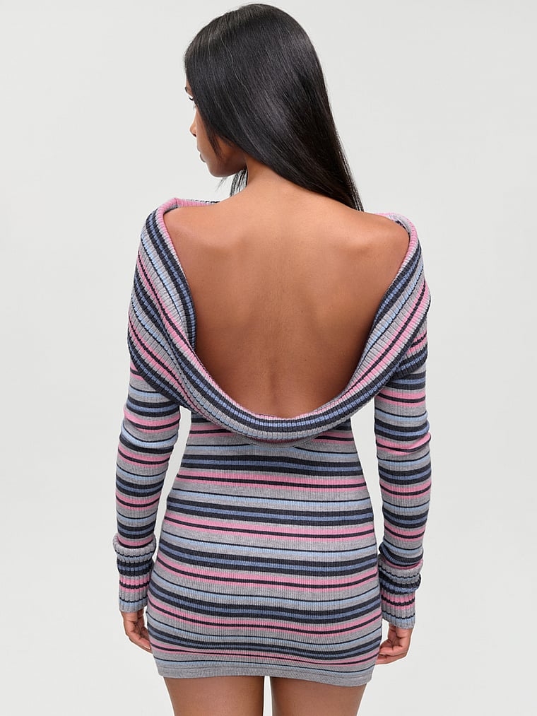 Faith Cloud Knit Turtleneck Dress
