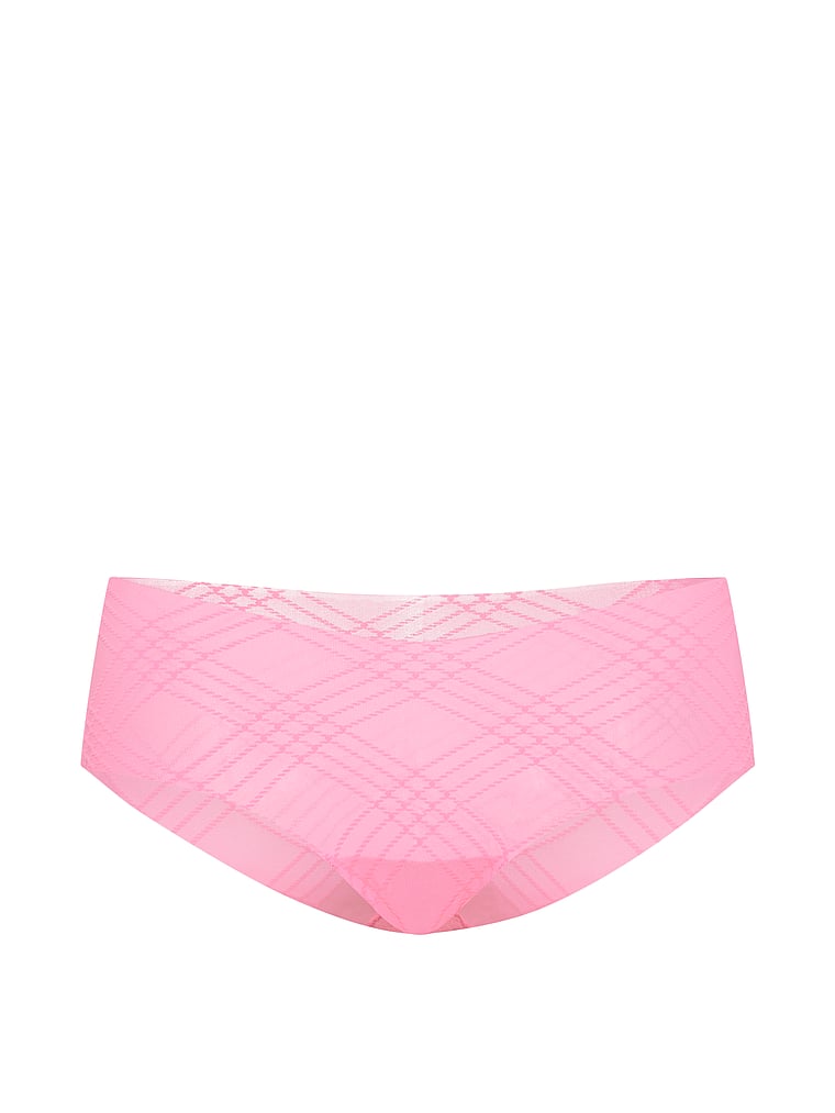 Victoria's Secret, No-Show No-Show Cotton Cheeky Panty, Sexy Little Pink, offModelFront, 3 of 3