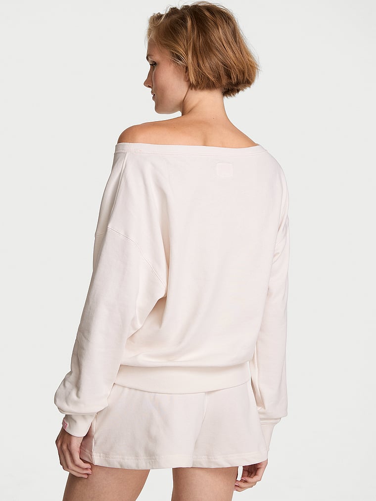 Off-Duty Terry Boatneck Sweatshirt