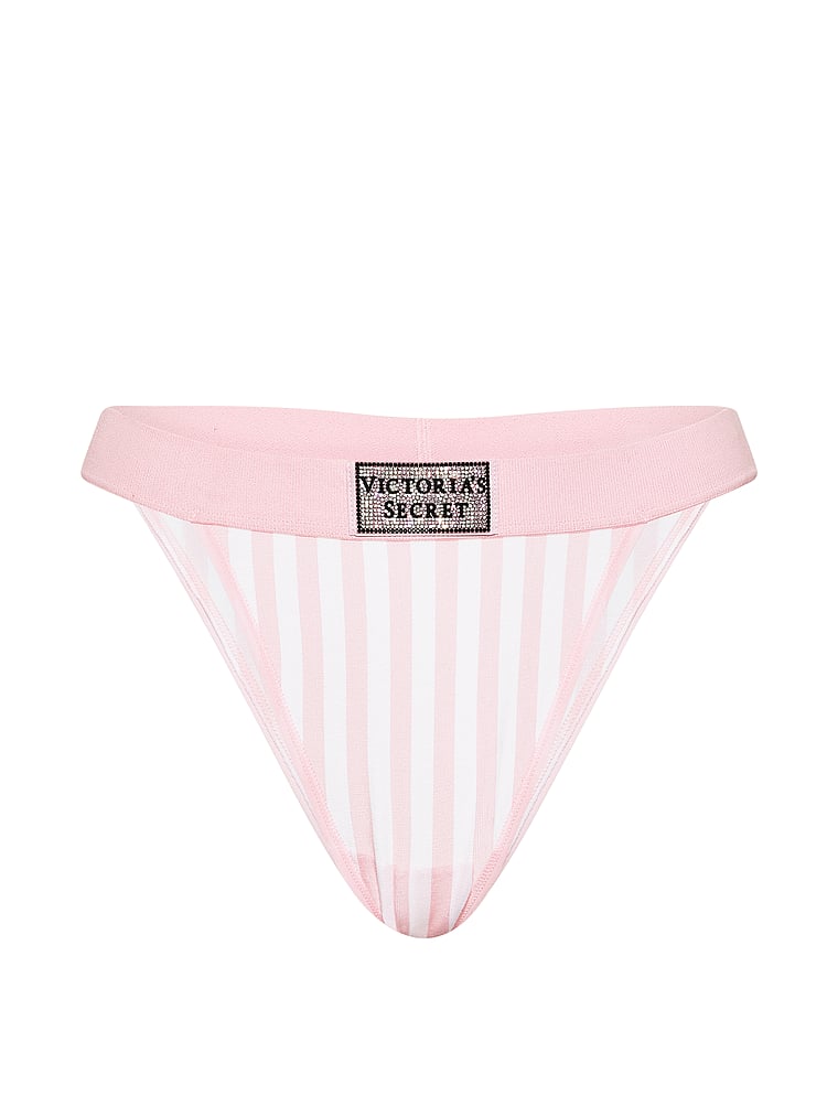 Exploded Logo Cotton 90s Brief Panty