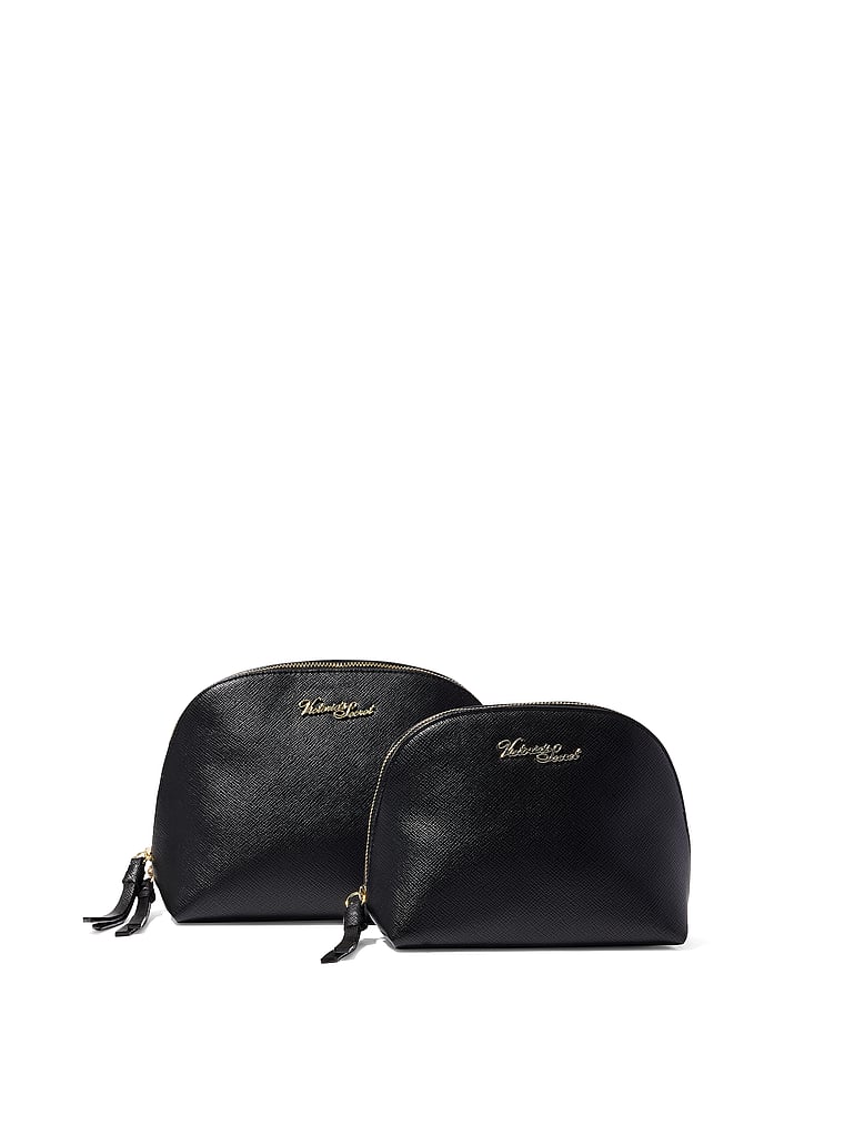 Luxe 2-Piece Clamshell Pouch Set