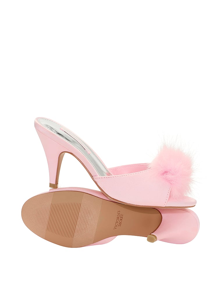 Kitten Heel Slippers