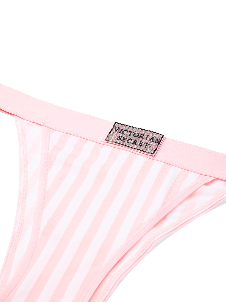 Exploded Logo Cotton 90s Brief Panty