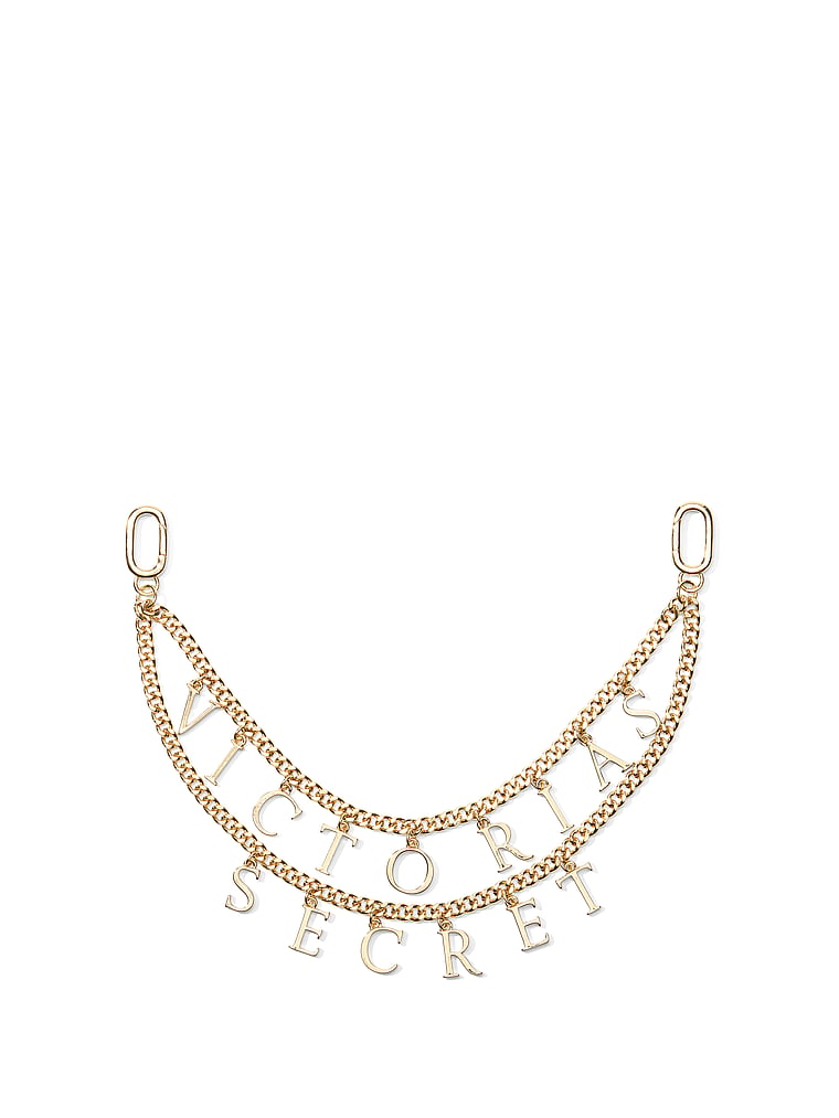 Logo Chain Bag Charm
