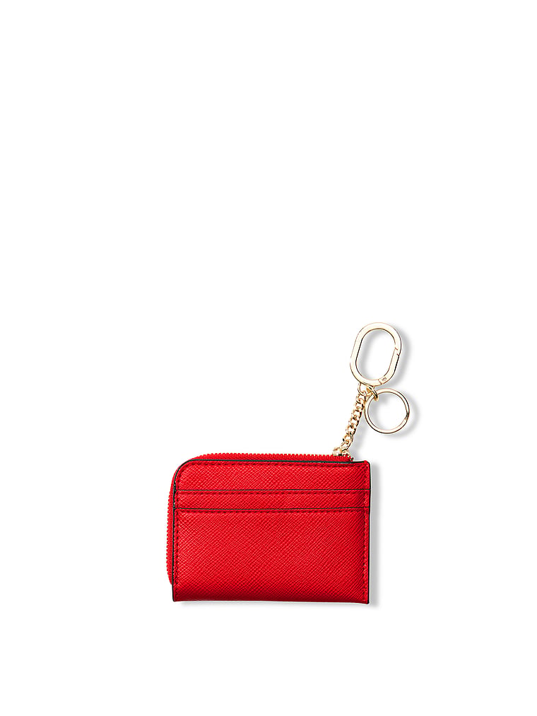 Victoria's Secret, Victoria's Secret Classic Card Case Keychain, Lipstick, detail, 3 of 3