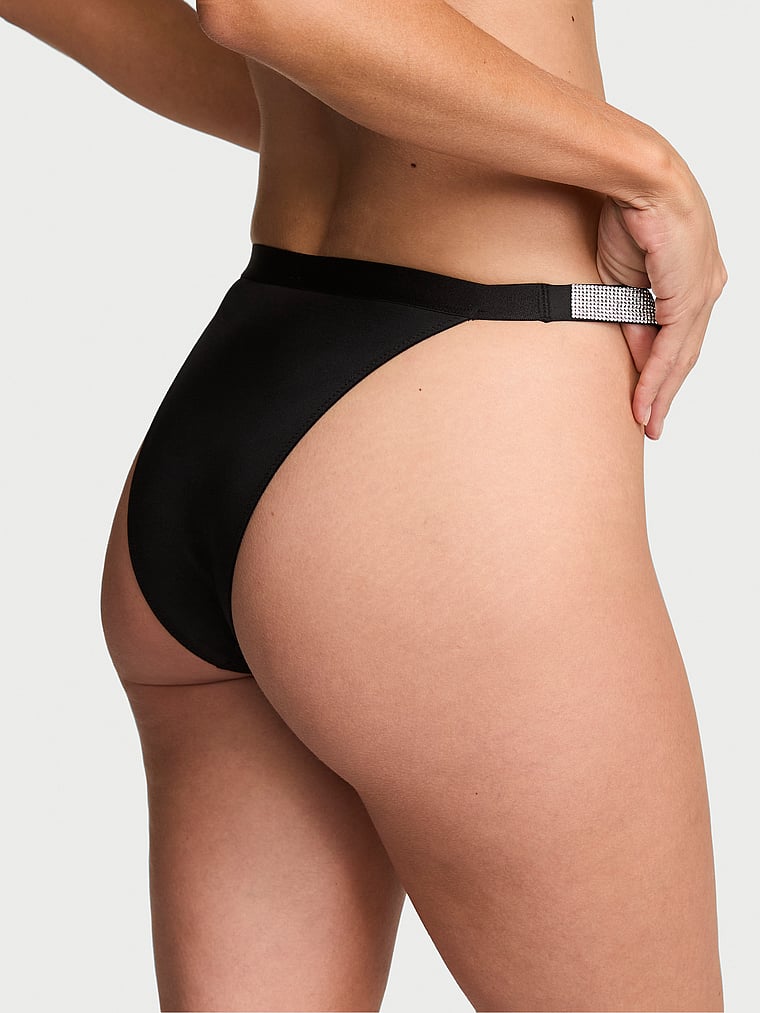 Shine Strap 90s Brief Panty