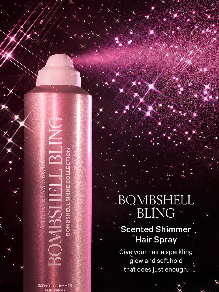 Bombshell Bling Scented Shimmer Hair Spray