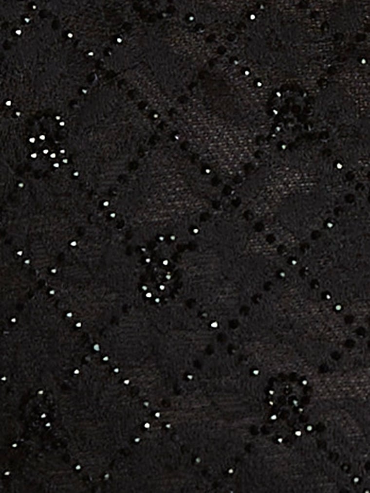 Lace Shine Logo Cap-Sleeve Bralette