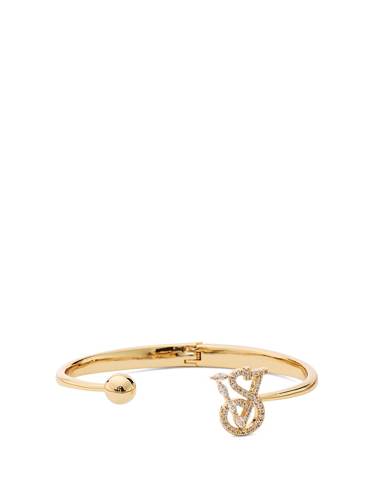 Demi-Fine Logo Cuff Bracelet
