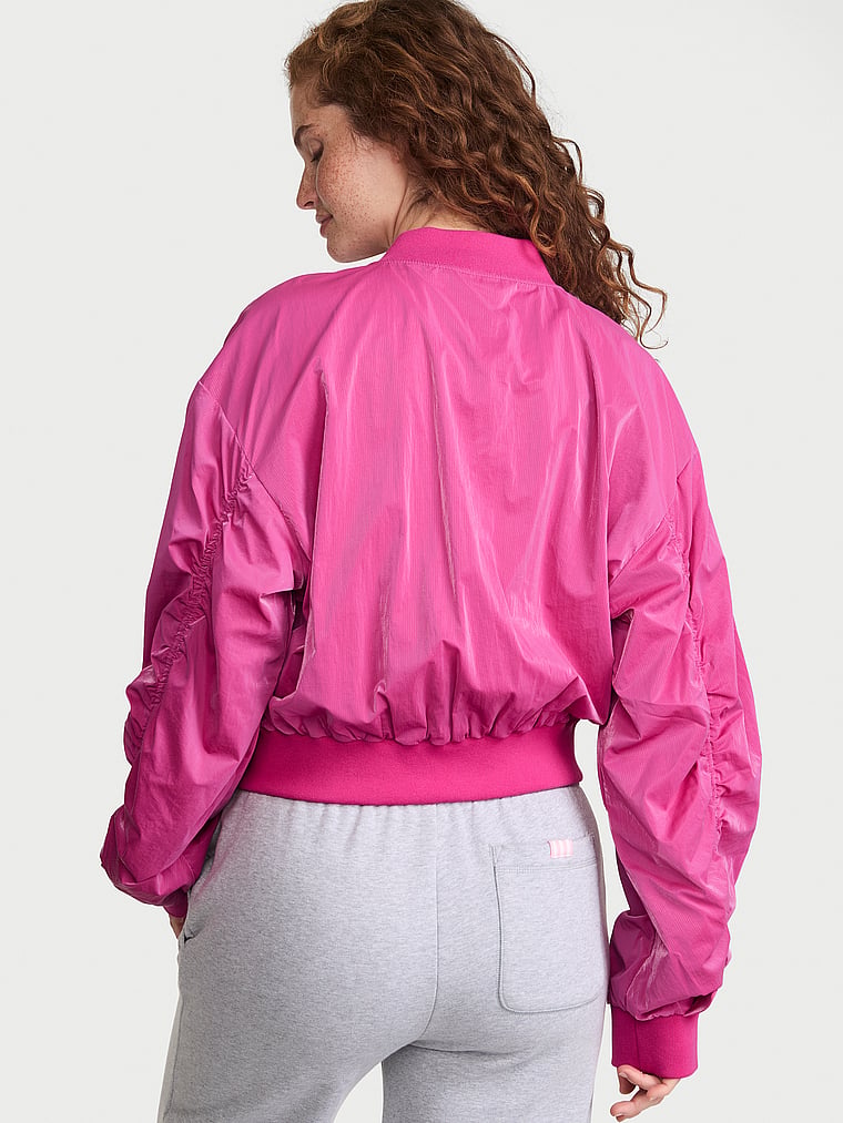VSX Parachute Cropped Bomber Jacket