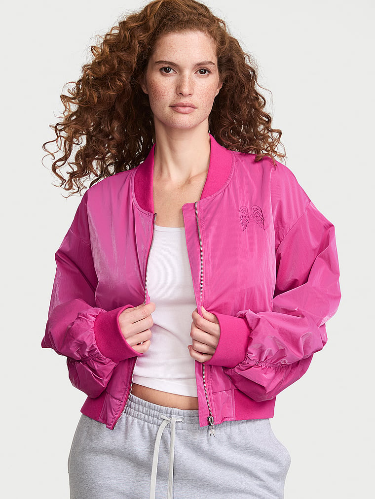 VSX Parachute Cropped Bomber Jacket