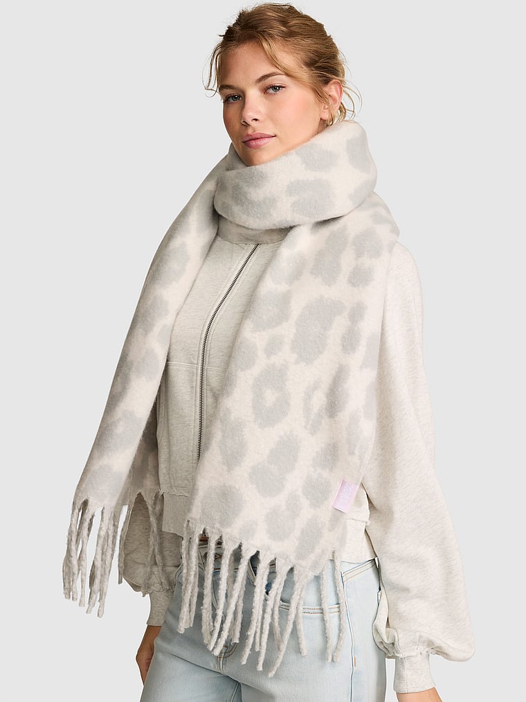 Cozy Brushed Blanket Scarf