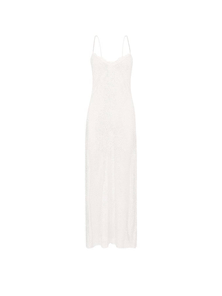 Atelier Victoria's Secret Frosted Maxi Slip Dress