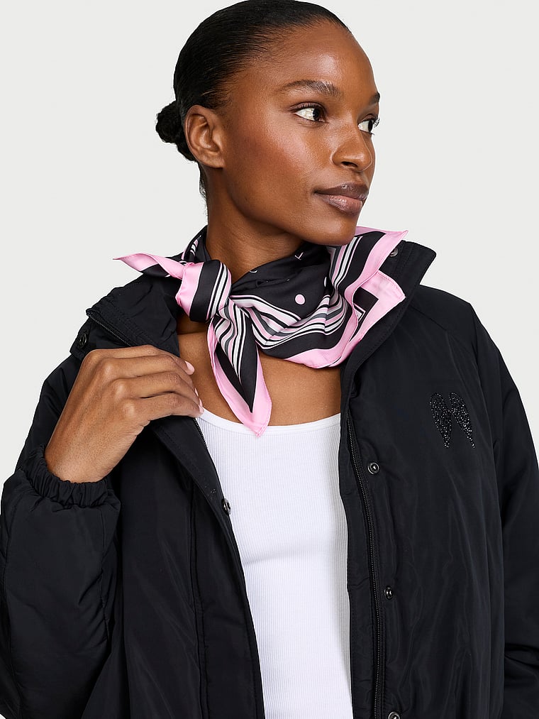 Small Satin Square Scarf