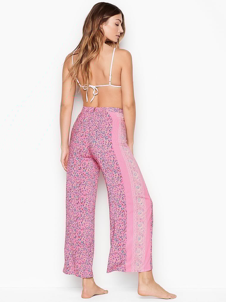 high waisted beach trousers