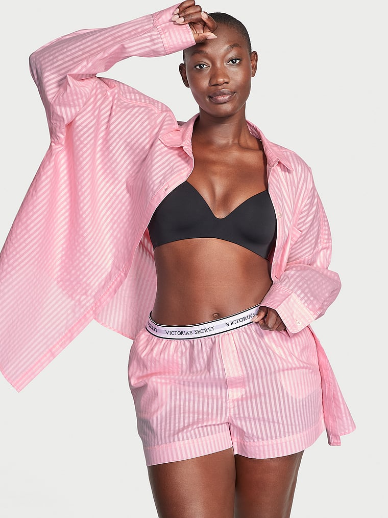 cotton long sleeve pajama set