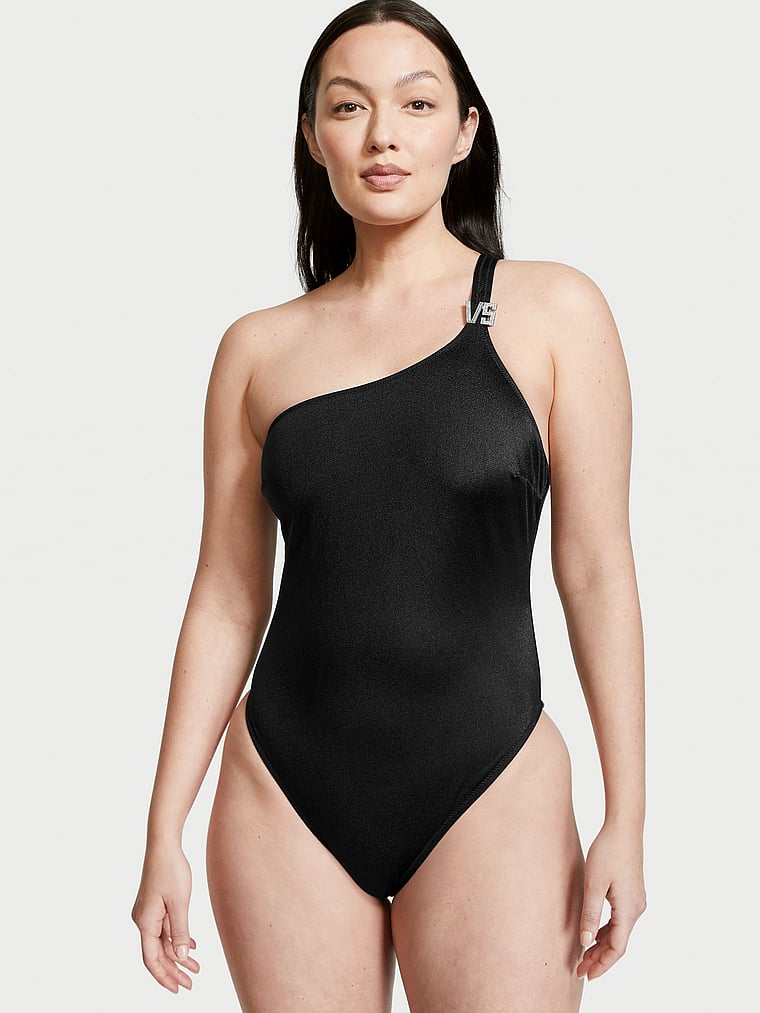 Victoria’s Secret VS Shine Hardware One-Shoulder One-Piece Swimsuit