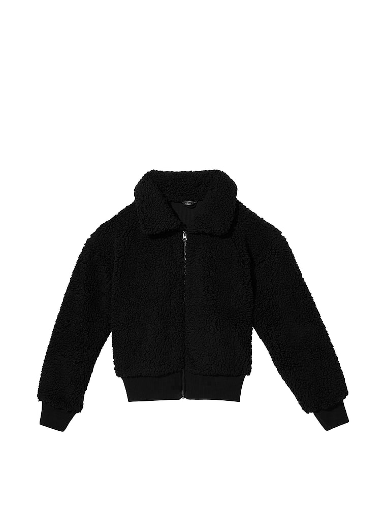 Plush Fleece Front-Zip Jacket - Victoria's Secret