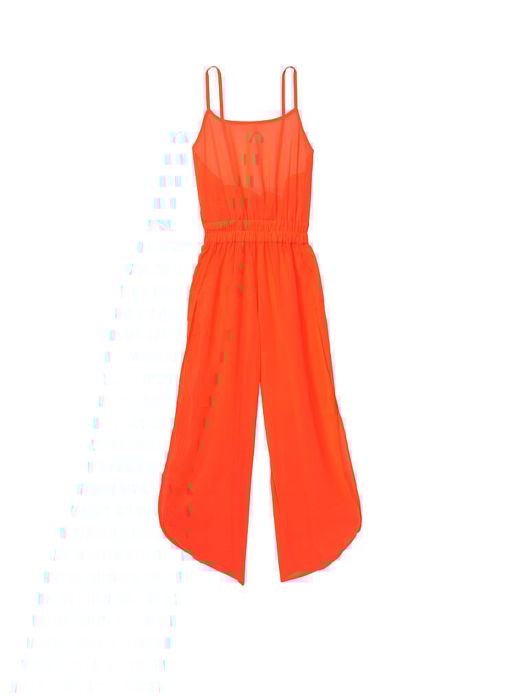 front slit jumpsuit