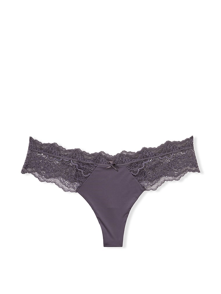 Lace Trim Thong Panty - Panties - Victoria's Secret