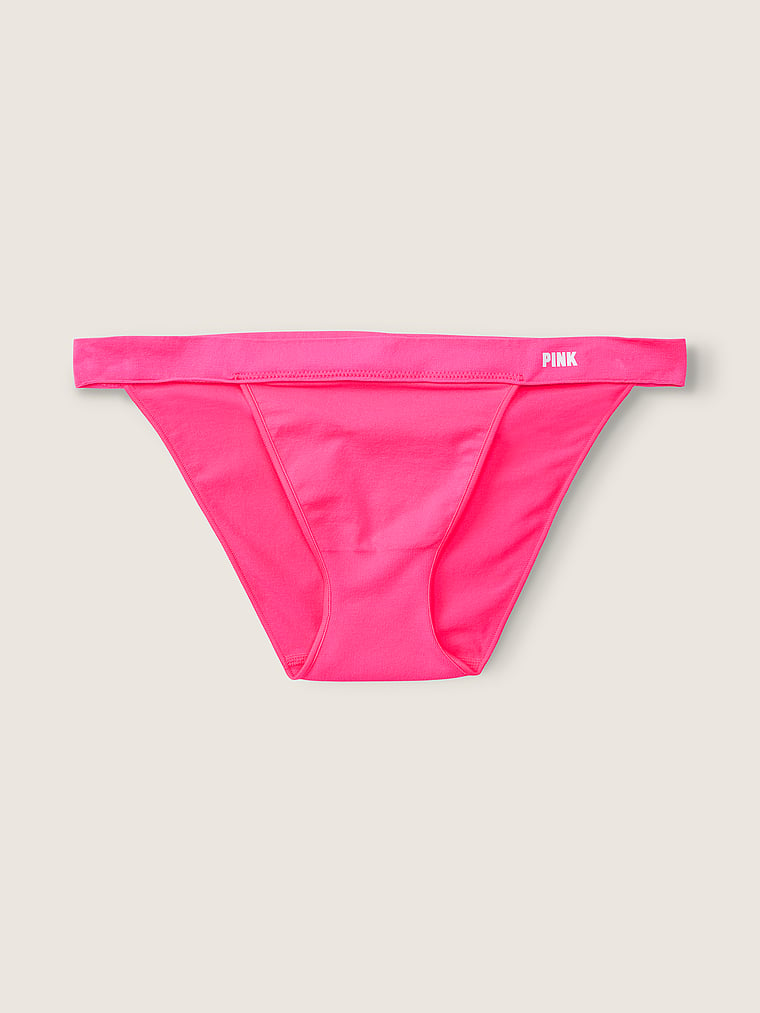 NEW Genuine PINK Victoria's Secret Panties Seamless Thong Size Large UK 14 