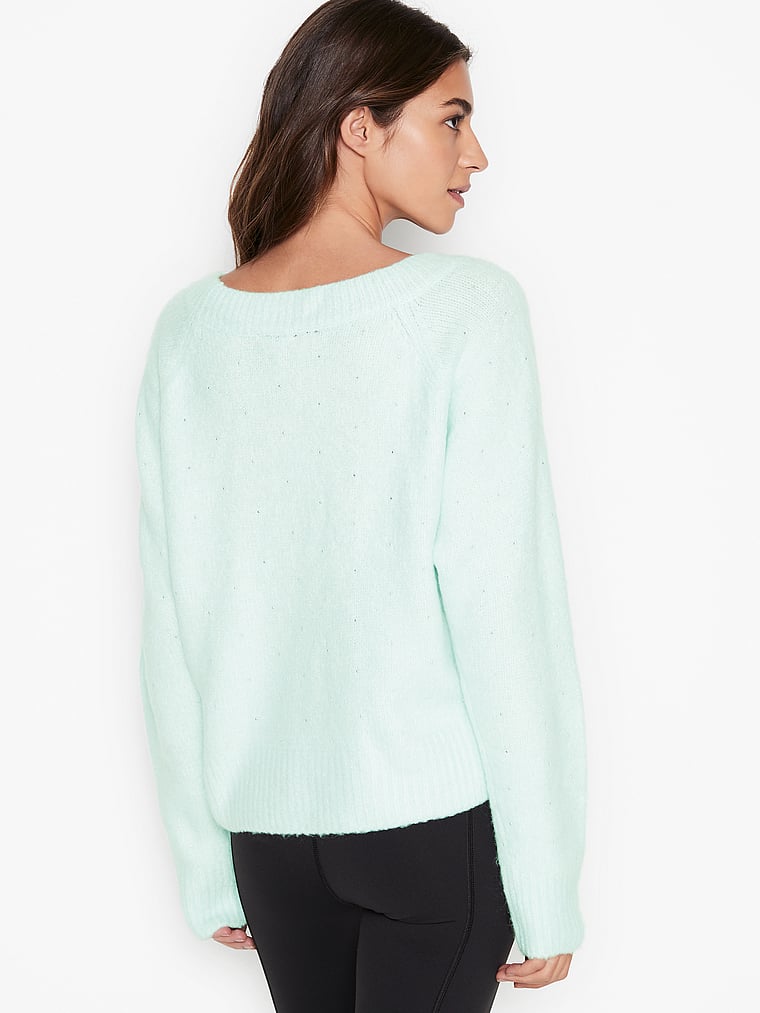 fuzzy sweater victoria secret