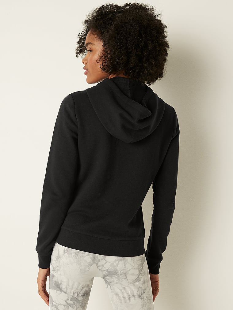 Fleece Zip-Up Everyday Hoodie - Apparel - PINK