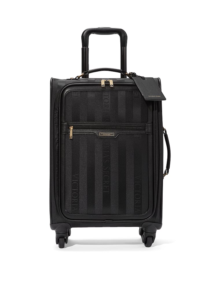 Accessories The VS Getaway Carry-On Suitcase, Logo Jacquard Stripe, onModelFront, 1 of 3