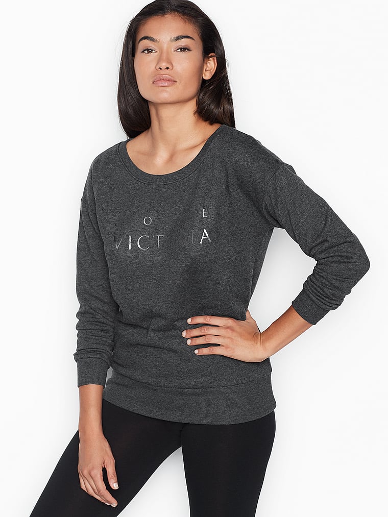 victoria secret crew neck sweater